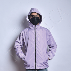 Unisex Insulated Lightweight Autumn Soft Shell Hooded Waterproof <b>10</b>,000mm Windproof Windbreaker Stand Zip Custom Logo OEM Hiking - Product Image 1