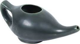 SENORAS - Jarra de Cerámica Ecológica Hecha a Mano para la Higiene Nasal Diaria, Yoga, Meditación y Uso Corporal - Product Image 3