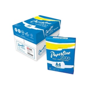 Papier multi-usages Paperline 2000 A4, 500 feuilles, papier blanc pour imprimante jet d'encre, laser, copieur, usage domestique et professionnel - Product Image 1