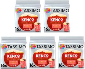 Cápsulas de Café Tassimo Kenco Americano Grande XL x16 (Paquete de 5, Total 80 Bebidas) - Product Image 3