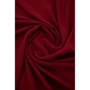 <b>Burgundy</b> Printed Floral <b>Scarf</b> 75x190-Women's Breathable Polyester Headscarf for Spring Autumn Party - Product Image 2