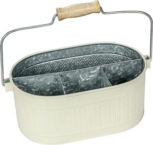 Soporte de cuchara de Metal galvanizado de alta calidad, cubiertos, utensilios de Caddy, reposapiés para encimera de cocina, soporte para cubiertos - Product Image 6