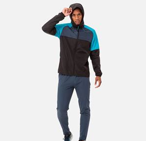 Sudadera con capucha y pantalones de chándal de algodón 100% para hombre, venta al por mayor de fábrica, deportes de invierno, Jogging, gimnasio, Fitness, chándal, conjunto de 2 uds. - Product Image 4