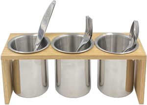 Perfect Metal Cutlery Storage Utensil Holder Perfect for Flatware Cutlery Storage Organizer - Product Image 2