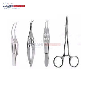 Juego de Instrumentos Oftálmicos de Alta Calidad de 14 Piezas, Herramientas Manuales de Acero Inoxidable de Titanio, Cirugía de Cataratas, Clase I, Almacenamiento CE - Product Image 2