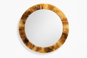 Miroir mural à cadre en résine de luxe en vente chaude fait à la main intérieur vintage moderne accent décoratif miroirs muraux en verre de qualité supérieure - Product Image 2