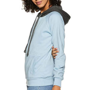 Sudadera con capucha estilo 2027 para mujer, forro polar de algodón suave con cuello con capucha de Color personalizado para viajes de otoño e invierno - Product Image 4