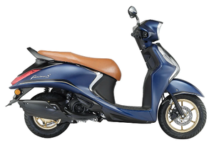 Patinete Fascino, 125CC FI, tambor, rojo vivo, de la India - Product Image 4