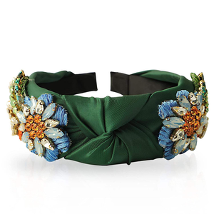 Bandeaux noués ornés de perles pour les soirées - Product Image 4