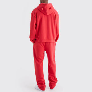 Último diseño Joggers trajes bajo precio personalizado chándal hombres poliéster algodón Casual correr chándal - Product Image 2