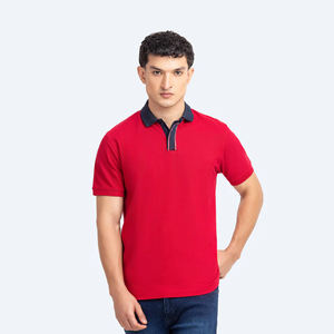 Camiseta de Manga Corta para Hombre, 100% Algodón, Estampada Informal, con Logotipo Personalizado para Uniforme de Oficina - Product Image 1