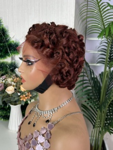 100% Raw Human Hair High Density 13*4 hd 561 lace frontal <b>wig</b> - Product Image 2