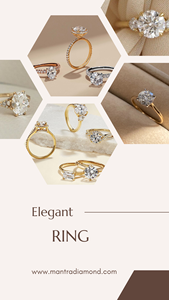 เครื่องประดับเพชรเม็ดเล็กสีทอง14K สำหรับผู้หญิงรับประกันคุณภาพสำหรับงานแต่งงานและงานเลี้ยง - Product Image 3