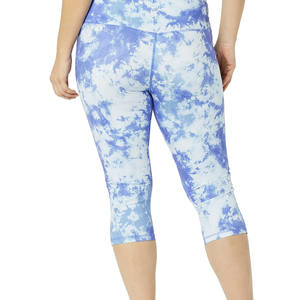 Cómodo material de poliéster OEM ODM 2024 sublimación impresa logotipo personalizado impresión mejor diseño peso ligero mujeres Leggings - Product Image 2