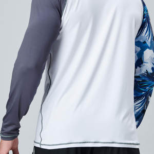 Men's Rash Guard <b>Long</b> <b>Sleeves</b> UPF 50+ UV Sun Protection Quick Drying Compression <b>Swim</b> Shirts Fitness Gym Shirts - Product Image 5