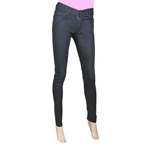 กางเกงยีนส์ผู้หญิง - สีดำ - Product Image 2