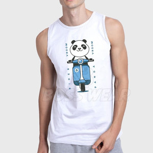 Débardeur Homme WEAR Gym Fitness en Polyester/Coton à Séchage Rapide - Commandes Personnalisées en Gros - Product Image 3