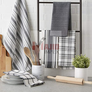 Torchon de cuisine de qualité supérieure torchon chiffon de nettoyage en 100% coton de haute qualité disponible en couleurs personnalisées - Product Image 1