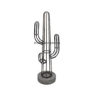 Aluminio de alta calidad fundido de alto grado chapado en oro palmera diseñador aspecto atractivo escultura hogar mesa superior decoración suministros - Product Image 3
