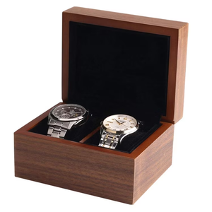 Boîte à montre en bois au design populaire, cadeaux personnalisables, forme hexagonale, boîte d'emballage de cadeaux, prix le plus bas - Product Image 5