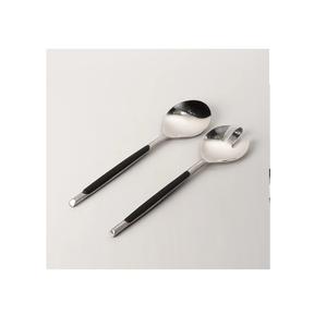 Servidor de ensaladas de lujo, juego de cubiertos de Metal, cuchara y tenedor, nuevo diseño - Product Image 5