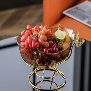 Marco de Fotos Redondo de Lujo Estilo Animal Hecho a Mano con Soporte de Hierro para Frutero Doble, Decoración del Hogar, Gran Venta 2025 - Product Image 1