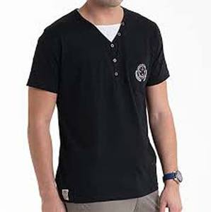 Vente en gros Nouveau style T-shirt uni de haute qualité à faible rétrécissement pour hommes du Bangladesh - Product Image 3