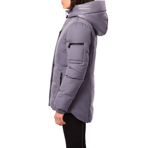 Ventes en gros de vestes matelassées d'hiver pour hommes personnalisées à capuche épaisses respirantes coupe-vent rembourrées de coton fermeture éclair décontractées - Product Image 6