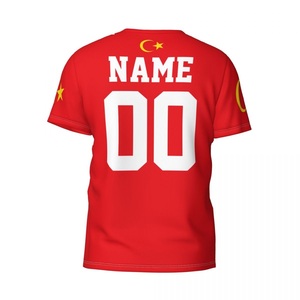 Maillot de football en polyester léger de conception personnalisée en usine coupe automatisée respirante unique sublimation couleur hiver - Product Image 4