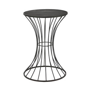 Table basse à cadre en métal noir de haute qualité à prix raisonnable Table unique Salon Restaurant - Product Image 1