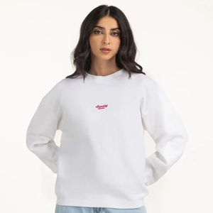 2024_25 Trendy Premium Quality Custom logo Cotton Streetwear <b>Jumper</b> Womens Oversized Crewneck Outdoor Sweatshirts Hoodie Unisex - Product Image 1