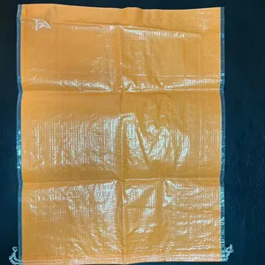 Custom 25kg 50kg PP Plastic Bags Big Laminated Sugar Flour Transparent Bopp Woven for Agriculture Made Durable PE Material