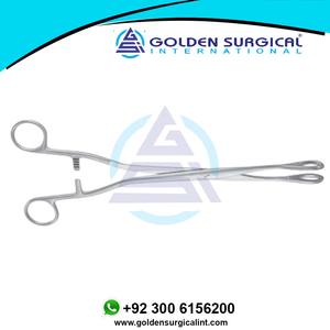 Fórceps de pólipo uterino Noto de alta calidad, fórceps de sujeción de esponja, instrumentos de cirugía uterina de acero inoxidable - Product Image 6