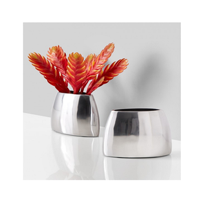 Vase à fleur en laiton décoratif de Style bas prix maison décorative meilleure qualité métal bas prix Pot de fleur fini de haute qualité - Product Image 6