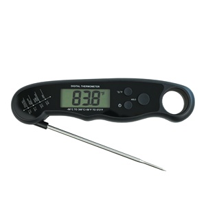 Thermomètre de cuisson numérique à réponse rapide avec grand écran LCD pour viande, lait, bonbons, grillades et pâtisserie - Product Image 1