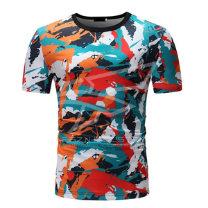 Camiseta Sublimada de Bajo Precio al por Mayor, Camiseta 100% Poliéster para Hombre, Manga Corta, Color Personalizado - Product Image 6