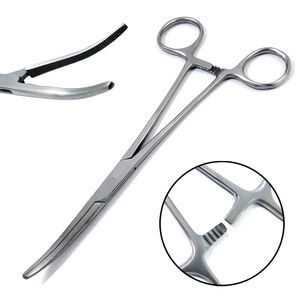 คีมหนีบกันยุงคีมผ่าตัดแบบโค้งสำหรับหลอดเลือดแดง - Product Image 5