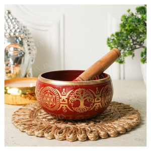 Ventes en gros de bols chantants en métal de qualité supérieure, écologiques, instrument de méditation, guérison sonore, yoga, thérapie spirituelle, résonance profonde - Product Image 3