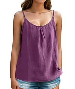 Camisetas de mujer OEM de alta calidad al por mayor camisetas sin mangas para gimnasio ropa de calle personalizada y ropa de entrenamiento transpirable de proveedor BD - Product Image 1