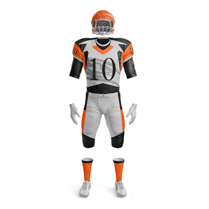 Jersey de Fútbol Americano Sublimado Personalizado de Alta Calidad, 14 Paneles, Secado Rápido, Diseño OEM, Uniforme de Fútbol Americano Hecho en Pakistán - Product Image 3