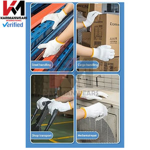 Guantes de Trabajo de Cuero Vacuno de Primera Calidad, Resistentes, para Soldadura, Caza, Conducción, Granja, Jardinería, Protección, Duraderos, para Conducir Camiones - Product Image 2