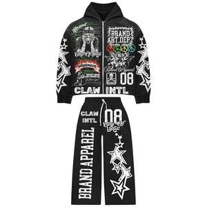 Bas Prix Survêtement Hommes Survêtements Costumes En Gros Sport Survêtement Formation Jogging Vêtements de Sport Hommes - Product Image 1