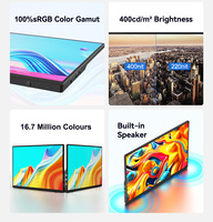 Moniteur portable tactile IPS LED 14 pouces le plus léger avec fréquence de rafraîchissement FHD 60Hz et qualité d'image vive