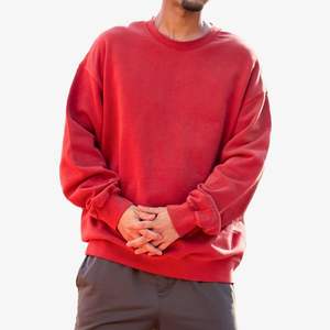 Venta al por mayor Venta caliente por encargo Tallaje grande Hombres Sudaderas Mejores Fabricantes Personalizable Desgastado Loose Fit Hombres Sudaderas - Product Image 3