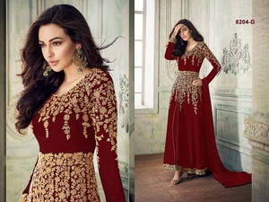 Robe décontractée à manches longues pour femmes Pishwas Anarkali nouvelle tenue traditionnelle indienne pakistanaise à la mode tenue au sol - Product Image 3
