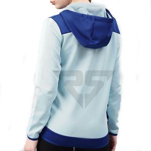 แจ็คเก็ตมีซิปแบบลำลองสำหรับผู้หญิงเสื้อฮู้ดผ้าฝ้ายขนแกะโอเวอร์ไซส์ - Product Image 2