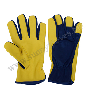 Constructions sécurité hommes cuir assemblage gants de travail 2024 nouveauté hommes assemblage gants de travail - Product Image 5