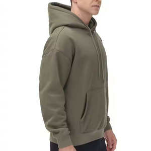 Wholesale Fashion Oversized Zipped Hoodie Long Sleeve Breathable Winter Warm Hoodies for Sale - Product Image 4