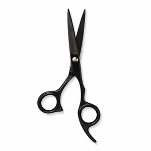 กรรไกรตัดผมมืออาชีพ ขนาด 6.5 นิ้ว ใบมีดคม สแตนเลส สำหรับคนถนัดขวา สีดำ - Product Image 1