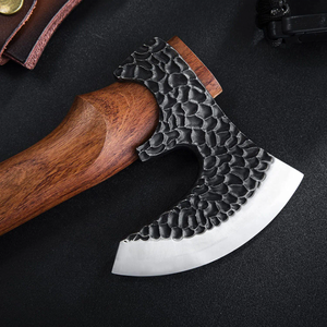 Hache Tomahawk artisanale en acier à haute teneur en carbone de Steel Craft International, manche en bois de frêne, longueur totale de 18 pouces, qualité industrielle - Product Image 5